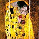 triptych in explanation of the ingenious artist G. Klimt
