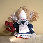 Куклы и игрушки handmade. Livemaster - original item Motanka doll is an assistant in studies. Handmade.