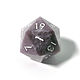 Большой дайс D20 для DnD Розовый мрамор. Фишки и кости. Geek Shelf. Интернет-магазин Ярмарка Мастеров.  Фото №2