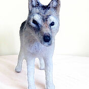 Куклы и игрушки handmade. Livemaster - original item felt toy: wolf. Handmade.