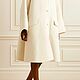 Пальтовый кашемир с альпакой MaxMara молочный. Ткани. You.ra tkani. Ярмарка Мастеров.  Фото №5