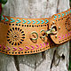 The genuine leather belt Argentina. Straps. KolibriLeather. Online shopping on My Livemaster.  Фото №2
