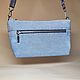 Джинсовая кросс-боди. Сумка через плечо. Jeans bags by Anna. Ярмарка Мастеров.  Фото №5
