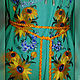 Order Women's embroidered shirt 'Podsolnushki '. Славяночка-вышиваночка (oksanetta). Livemaster. . Dresses Фото №3