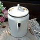 Винтаж: Кофейник с детским декором.Лысьвенский завод СССР. Чайники винтажные. Мария   ' Ретро-магия'. Интернет-магазин Ярмарка Мастеров.  Фото №2