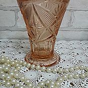Винтаж: Глиняный горшочек и вазочка. Винтаж