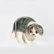 Lop-eared cat - new job. Figurines. Porcelain story. Online shopping on My Livemaster.  Фото №2