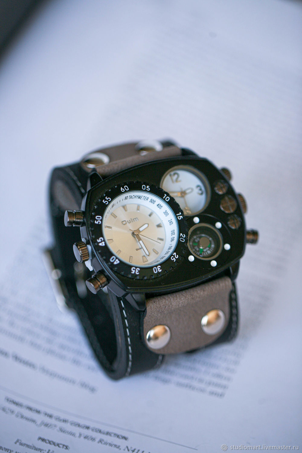 Подарок мужчине: наручные часы - Brutal Grey, Часы наручные, Санкт-Петербург,  Фото №1