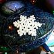 Knitted snowflake, candle holder, Christmas decoration, Candlesticks, Rostov-on-Don,  Фото №1