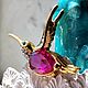 Заказать Винтаж: Брошь "Колибри" Swarovski оригинал. Винтаж SV. Ярмарка Мастеров. . Комплекты украшений винтажные Фото №3