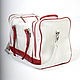 Sports Fitness Leather Bag. Sports bag. Lollypie - Modiste Cat. Online shopping on My Livemaster.  Фото №2