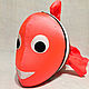 Doll toy fish Nemo orange, soft for children, fish. Puppet show. greenfox-23. My Livemaster. Фото №4