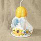 Angel bell ceramic. Bells. Marisavesennaya ceramics. Online shopping on My Livemaster.  Фото №2