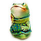 Order Ceramic figurine 'Frog in a dress'. aboka. Livemaster. . Figurines Фото №3