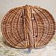 Baby basket with lid 'picnic'. Picnic baskets. Elena Shitova - basket weaving. My Livemaster. Фото №4