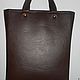 women's leather shoulder bag pack urban bag shopper. Classic Bag. Lara & Ko. Online shopping on My Livemaster.  Фото №2