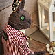 Crazy plum rabbit. Stuffed Toys. Irina Sayfiydinova (textileheart). My Livemaster. Фото №6