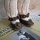 Туфли из кожи для куклы модель"Kestner", Одежда для кукол, Челябинск,  Фото №1