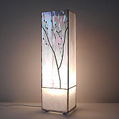 Для дома и интерьера handmade. Livemaster - original item Lamp Dawn. Stained glass lamp. Decorative lamp. Glass art. Handmade.
