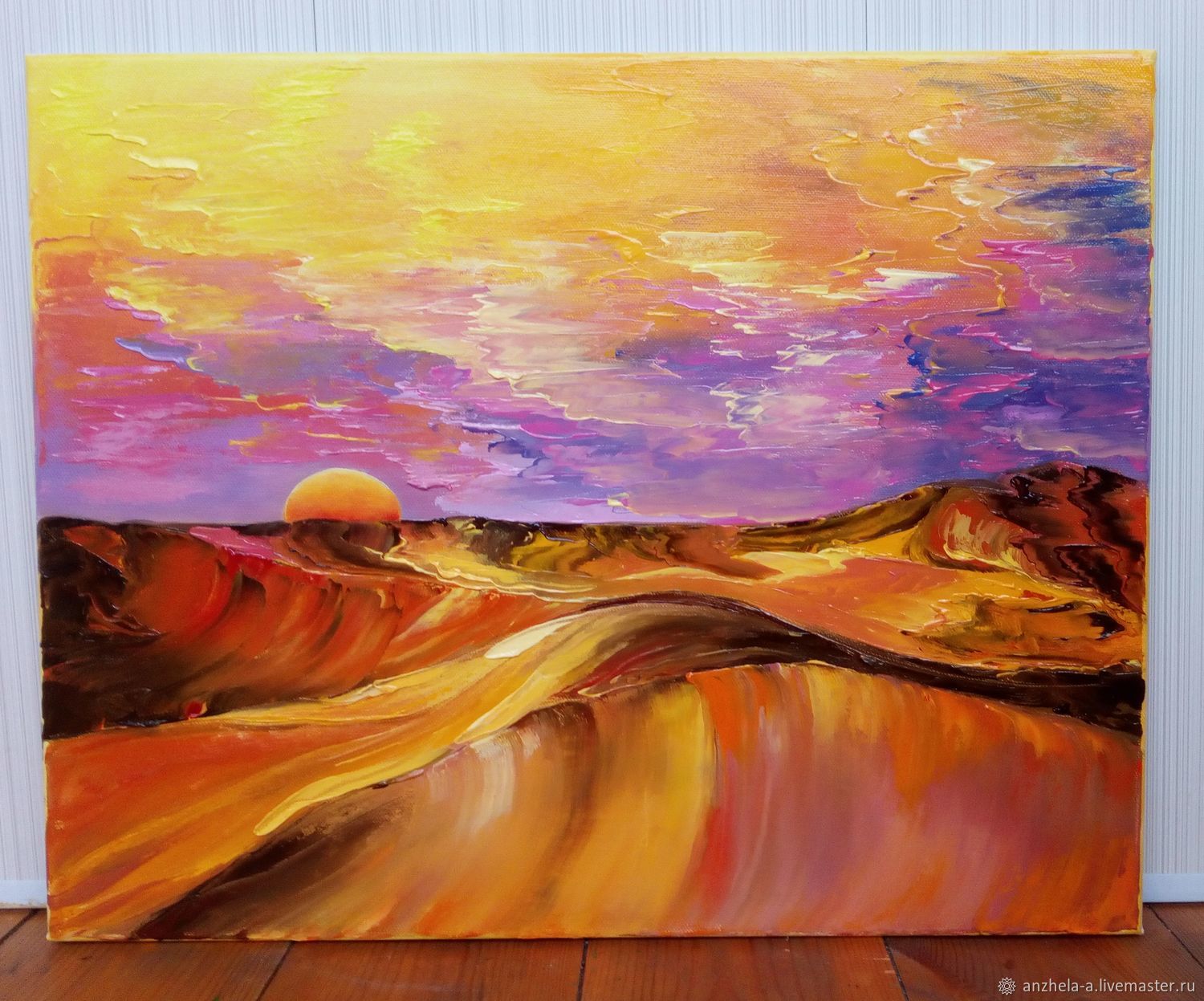 Пустыня живопись