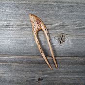 Украшения handmade. Livemaster - original item Hairpin made of Karelian birch. Handmade.