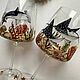 Wine glasses Coral reefs. Wine Glasses. ArtAnett_vitrage (Anna). Online shopping on My Livemaster.  Фото №2