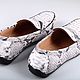 Python Genuine Leather Moccasins IMP7001Z. Moccasins. CrocShop. Online shopping on My Livemaster.  Фото №2
