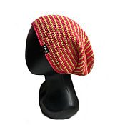 Аксессуары handmade. Livemaster - original item Bright Neon Kawarika Hat. Handmade.