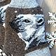 Носки шерстяные детские с полярными медведями. Носки и колготки. ПУХОВАЯ МОДА. Интернет-магазин Ярмарка Мастеров.  Фото №2