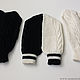 5 PCs. Mittens for lovers' two halves ' knitted black and white. Mittens. Space Cat Knitting. Online shopping on My Livemaster.  Фото №2