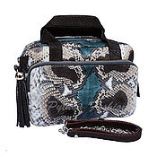 Сумки и аксессуары handmade. Livemaster - original item Handbag made of Python MARGO. Handmade.