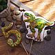 Gingerbread with a dinosaur, Gingerbread Cookies Set, St. Petersburg,  Фото №1