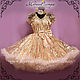 Dress: Dress 'Golden roses' Art.-265, Childrens Dress, Nizhny Novgorod,  Фото №1