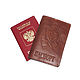  Обложки для паспорта кожаные светло-коричневы, Обложка на паспорт, Санкт-Петербург,  Фото №1