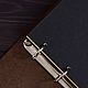 Leather notebook with rings A5 made of genuine leather Crazy Horse. Notebooks. Ptaho. My Livemaster. Фото №4