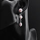 Серьги жемчуг хрустальный Swarovski, Серьги классические, Казань,  Фото №1