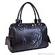 Order The average bag 'Wild eyes'. Pelle Volare. Livemaster. . Classic Bag Фото №3