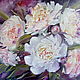 White peonies. Pictures. positive picture Helena Gold. Online shopping on My Livemaster.  Фото №2