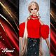 Аутфит для кукол ИТ и Барби "Рания". Одежда для кукол. Tasha Dolls. Интернет-магазин Ярмарка Мастеров.  Фото №2