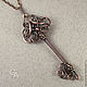 Order Pendant 'Key'. Gala jewelry (ukrashenija). Livemaster. . Pendants Фото №3