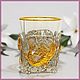 Gift glass for whiskey 'To the best fisherman' z11054, Wine Glasses, Chrysostom,  Фото №1