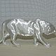 Decorative figure 'Tiger' (blank made of plastic), Blanks for decoupage and painting, Serpukhov,  Фото №1