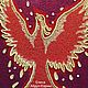 Knitted painting 'PHOENIX'. Pictures. Elena Abdul-Karim. Online shopping on My Livemaster.  Фото №2
