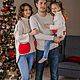 Оверсайз "Красно-белый дуэт". Свитеры. Boutique by Irina Bodoprost. Ярмарка Мастеров.  Фото №5