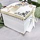 Order Jewelry box for rings. Свадебные аксессуары и домашний декор. Livemaster. . Caskets for rings Фото №3