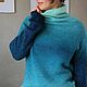 Заказать Свитер из мериносовой шерсти. knit_keit. Ярмарка Мастеров. . Свитеры Фото №3