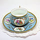 Painted porcelain. A couple of tea ' Morning dew'. Single Tea Sets. Frida Gots. Online shopping on My Livemaster.  Фото №2