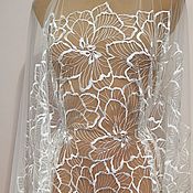 Материалы для творчества handmade. Livemaster - original item The rest! embroidery on mesh. Serena. Handmade.