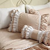 Для дома и интерьера handmade. Livemaster - original item Retro style satin bed linen !. Handmade.