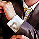 Wedding cufflinks for men, gift for man, men's jewelry, Wedding Jewelry Sets, Armavir,  Фото №1